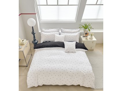 DOTS WHITIE obojstranné obliečky