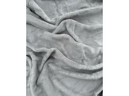 Mikroplyšová plachta Tmavosivá