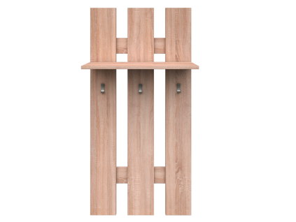 Vešiak 60, dub sonoma, TOPTY TYP 40