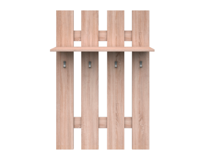 Vešiak 80 , dub sonoma, TOPTY TYP 29