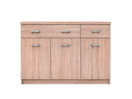 Komoda 3D2S, dub sonoma, TOPTY TYP 23