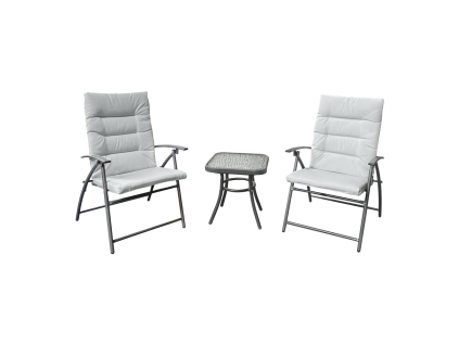 muson zahradny set siva