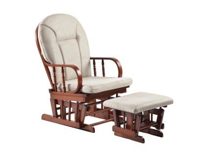 talman kreslo relax bezova orech 01