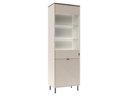 eyco vitrina vysoka 1d1w lava