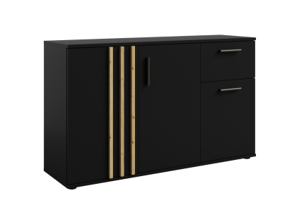 tolis komoda 3d 1z cierna typ 2 01