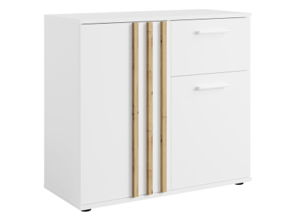 tolis komoda 2d 1z biela typ 4 01 u