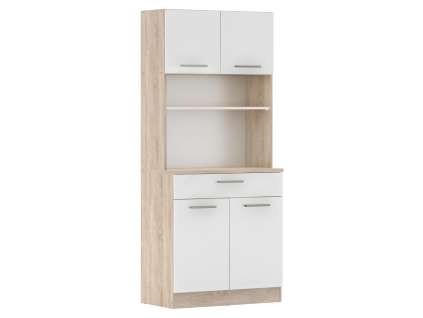 domis new kredenc sonoma biela 01