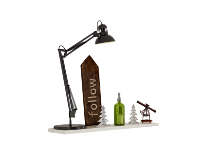 fedor 1 ks polica biela 01