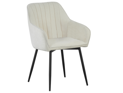 vajro kreslo kremova 01