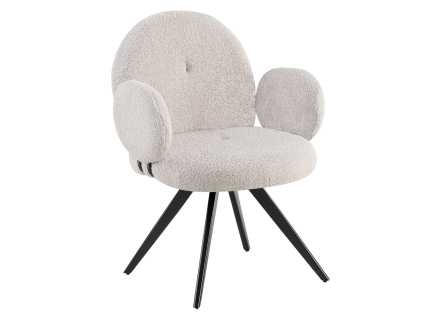 vasala kreslo siva 01