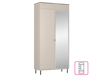 eyco skrina z 2d 40 l