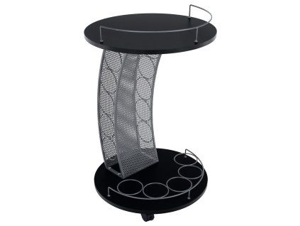 aladar servirovaci stolik cierna 01