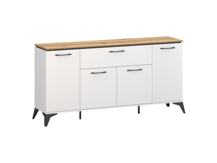 velis biela s komoda 4d1s