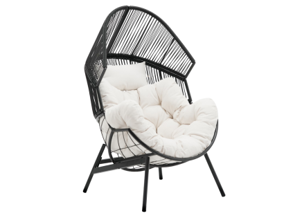 neo cierna biela kreslo d 01