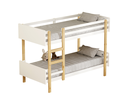 damla poschodova postel biela d 01