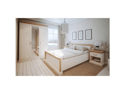 postel royal v interieri