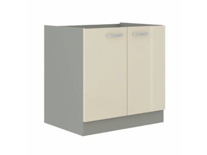 skrinka dolna prado 80 d kremova