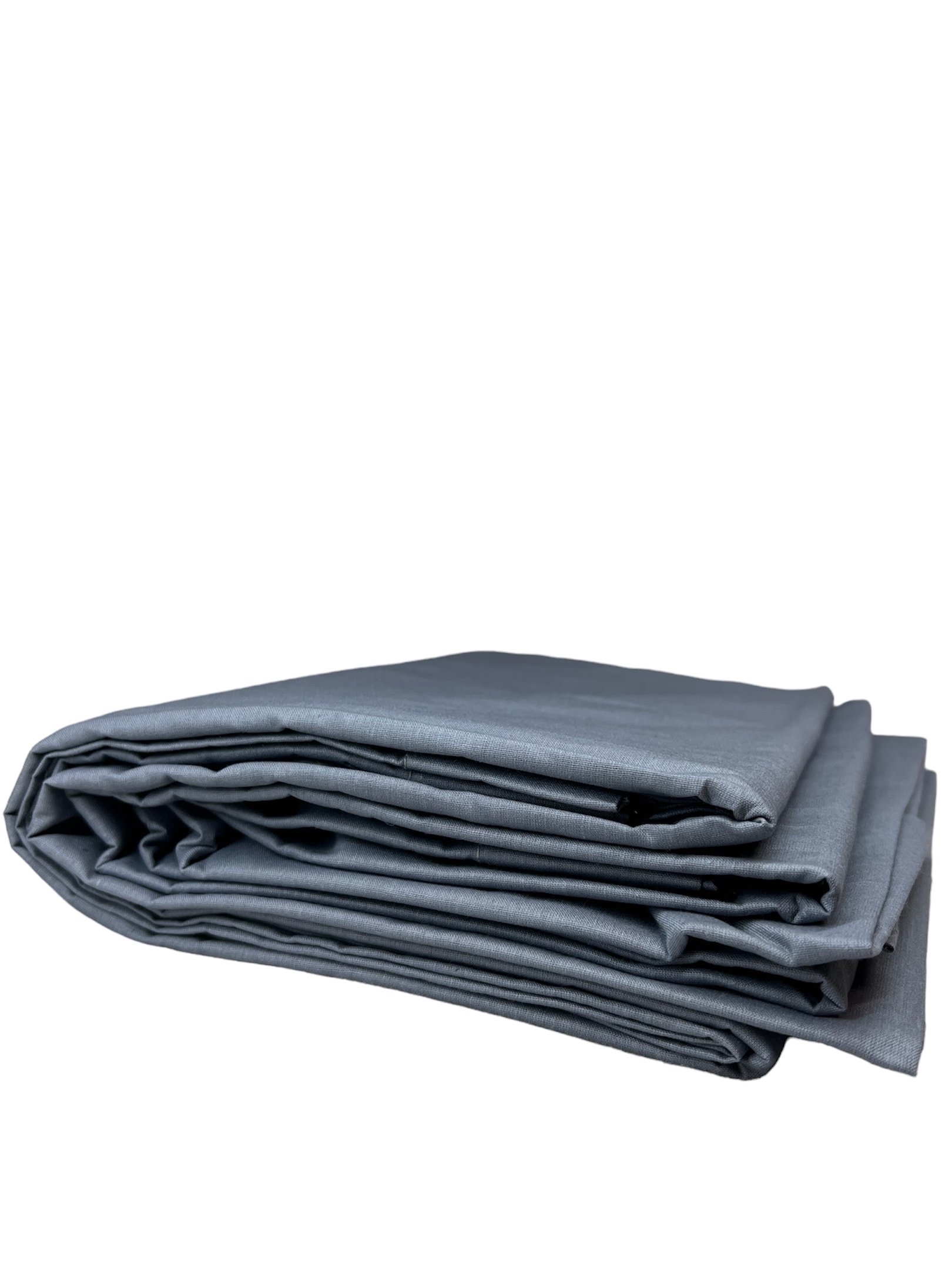 Fotografia produktu: Didatex Pevná bavlnená plachta Tmavosivá Rozmer: 220x240 cm