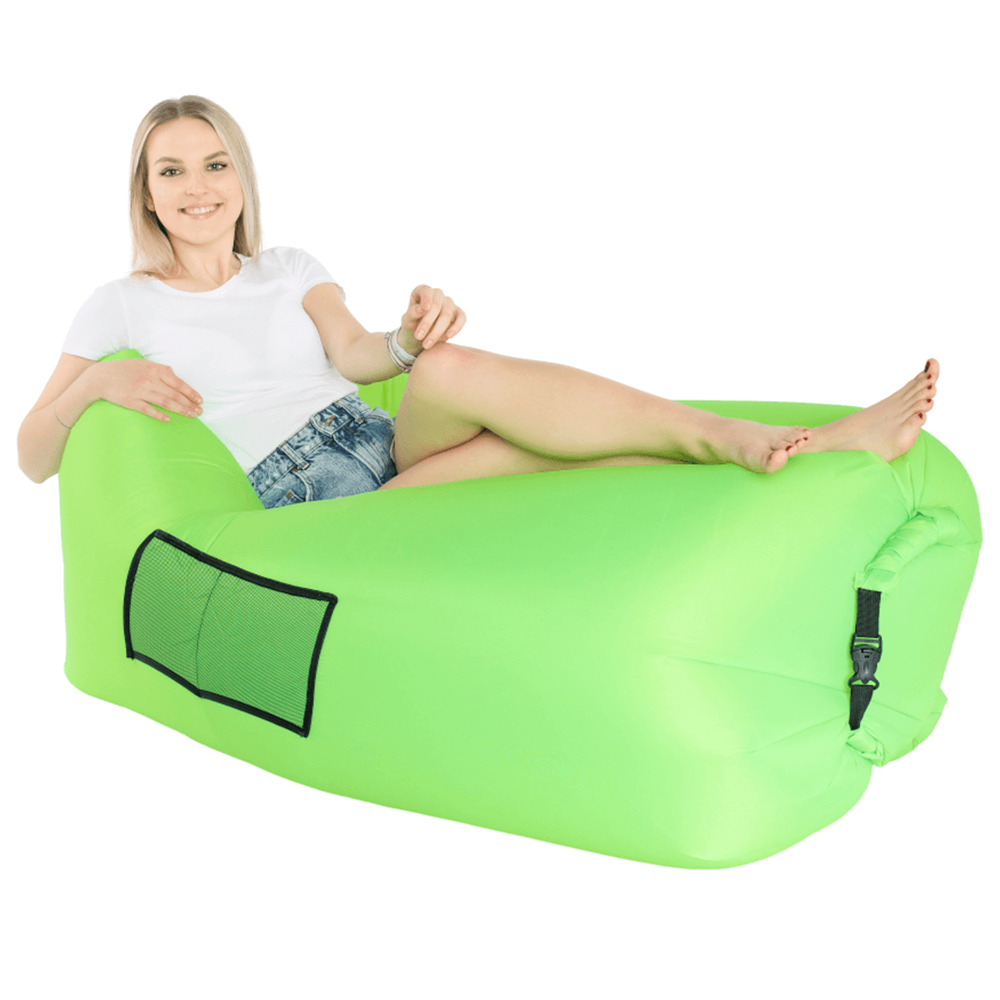Fotografia produktu: Nafukovací sedací vak/lazy bag, zelená, LEBAG
