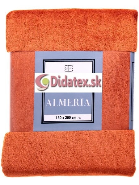 Fotografia produktu: Didatex Deka Almeria hnedá jasná Rozmer deka-prehoz: 150x200 cm