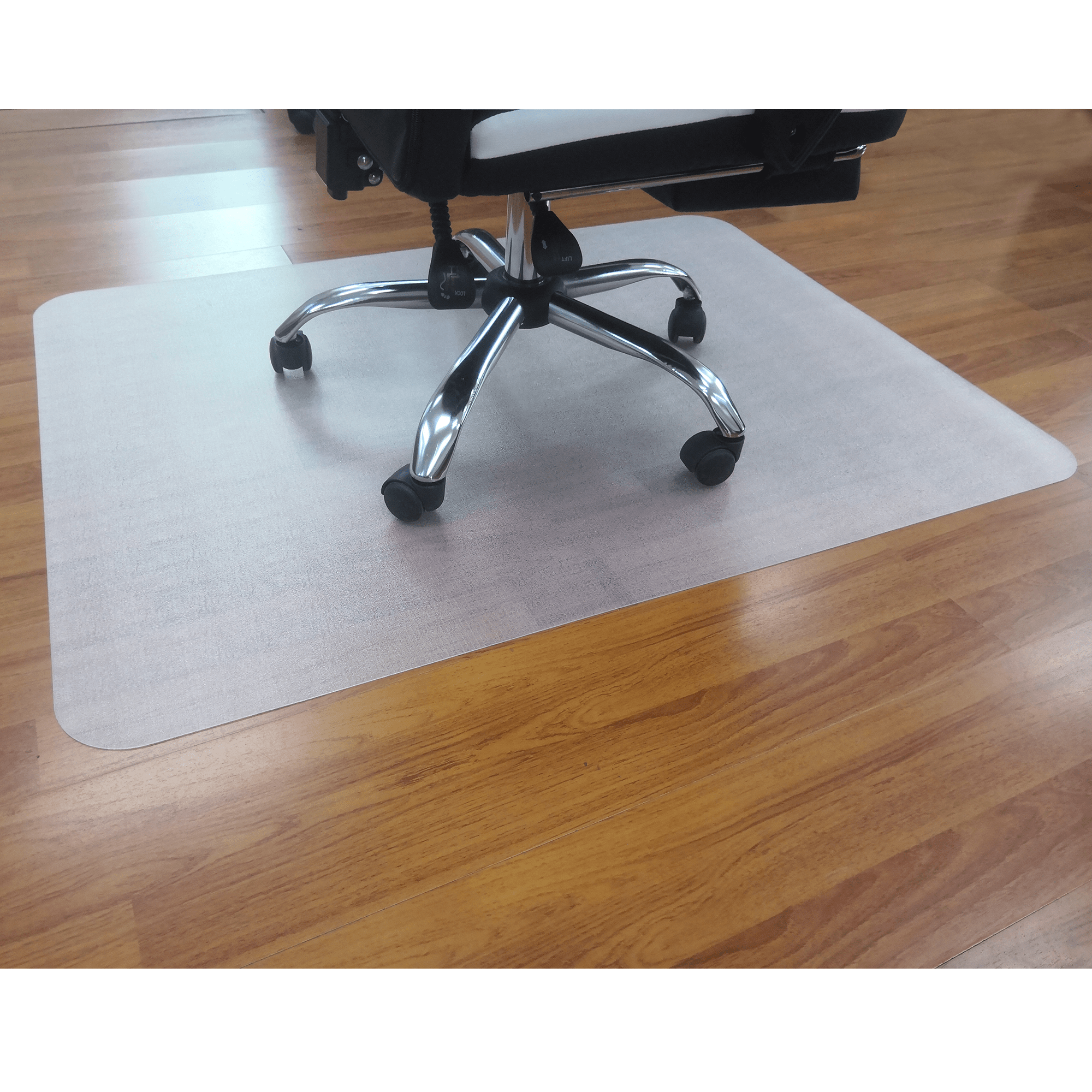 Fotografia produktu: Ochranná podložka pod stoličku, transparentná, 120x90 cm, 1,8 mm, ELLIE NEW TYP 10