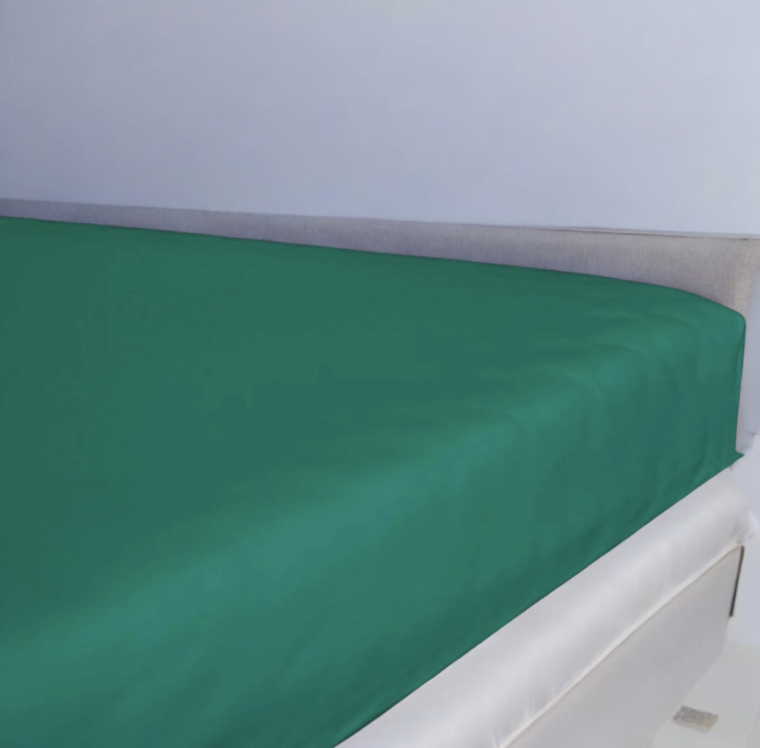 Fotografia produktu: Jersey plachta Didatex - DARK GREEN 11 Rozmer: 200x220 cm