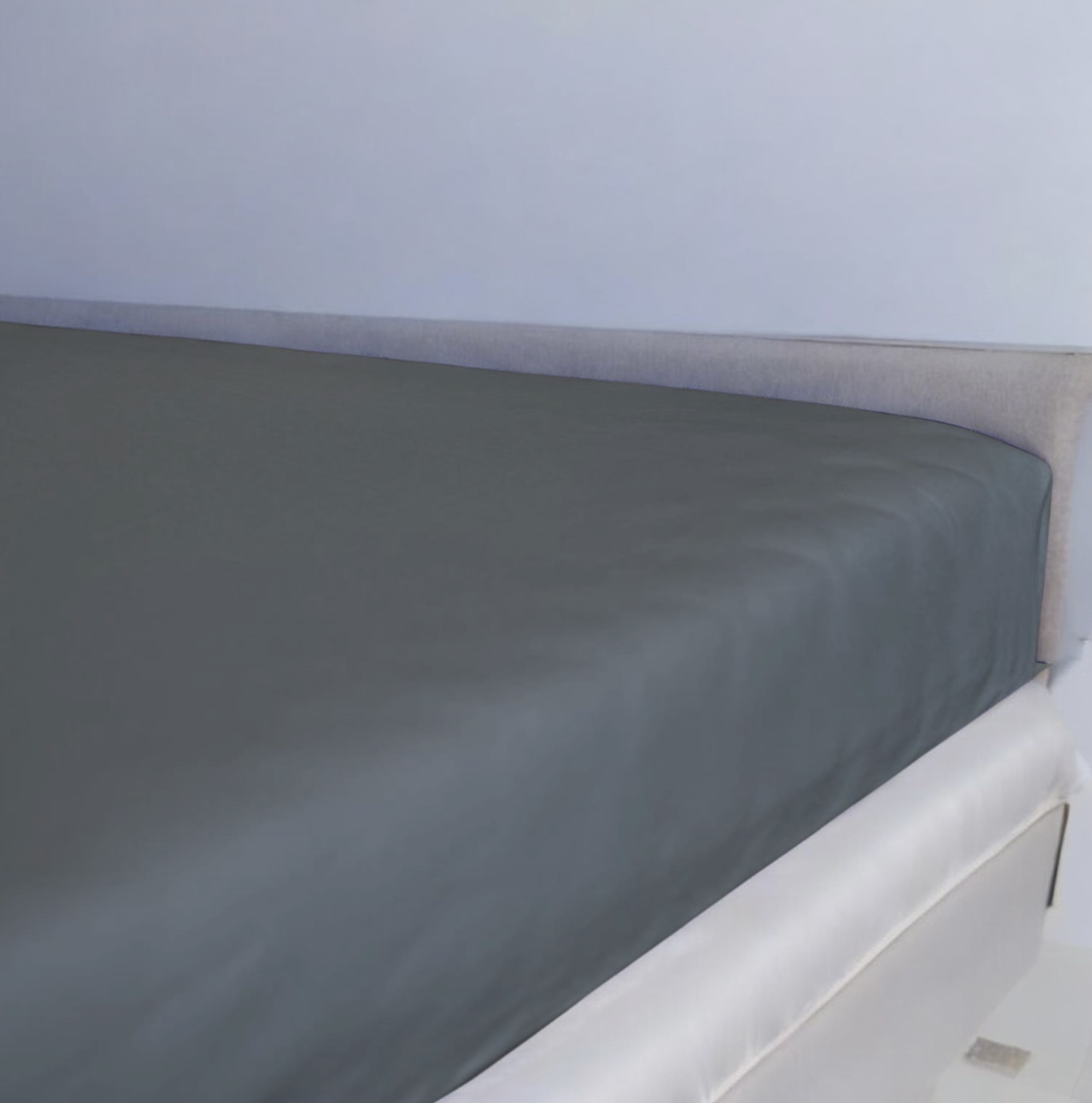 Fotografia produktu: Jersey plachta Didatex - DARK GREY 34t Rozmer: 180x200 cm