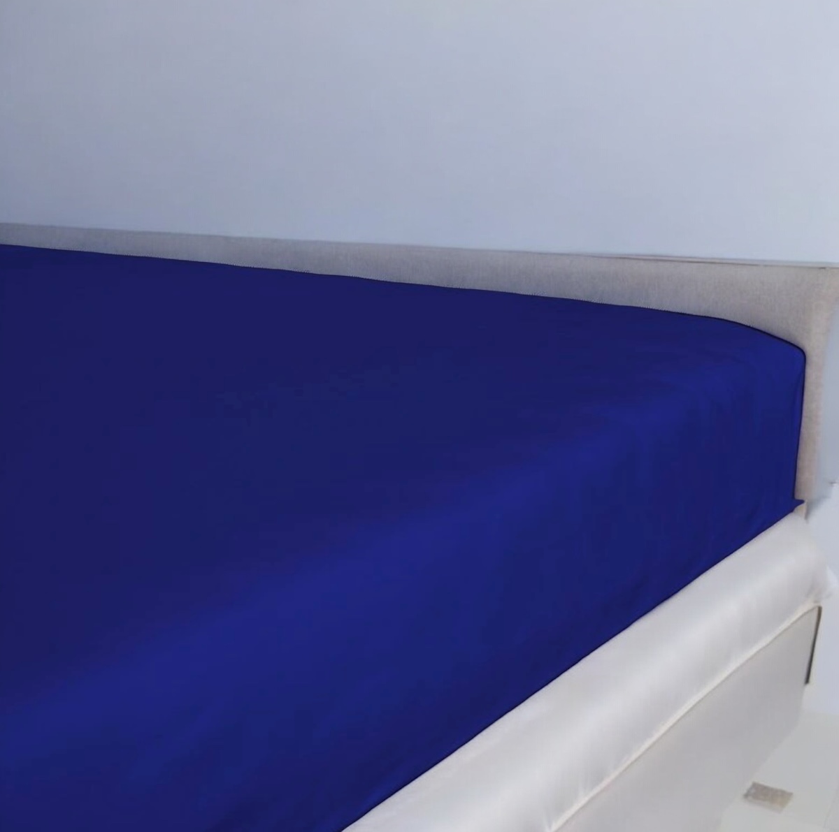 Fotografia produktu: Jersey plachta Didatex - BLUE 9 Rozmer: 200x220 cm