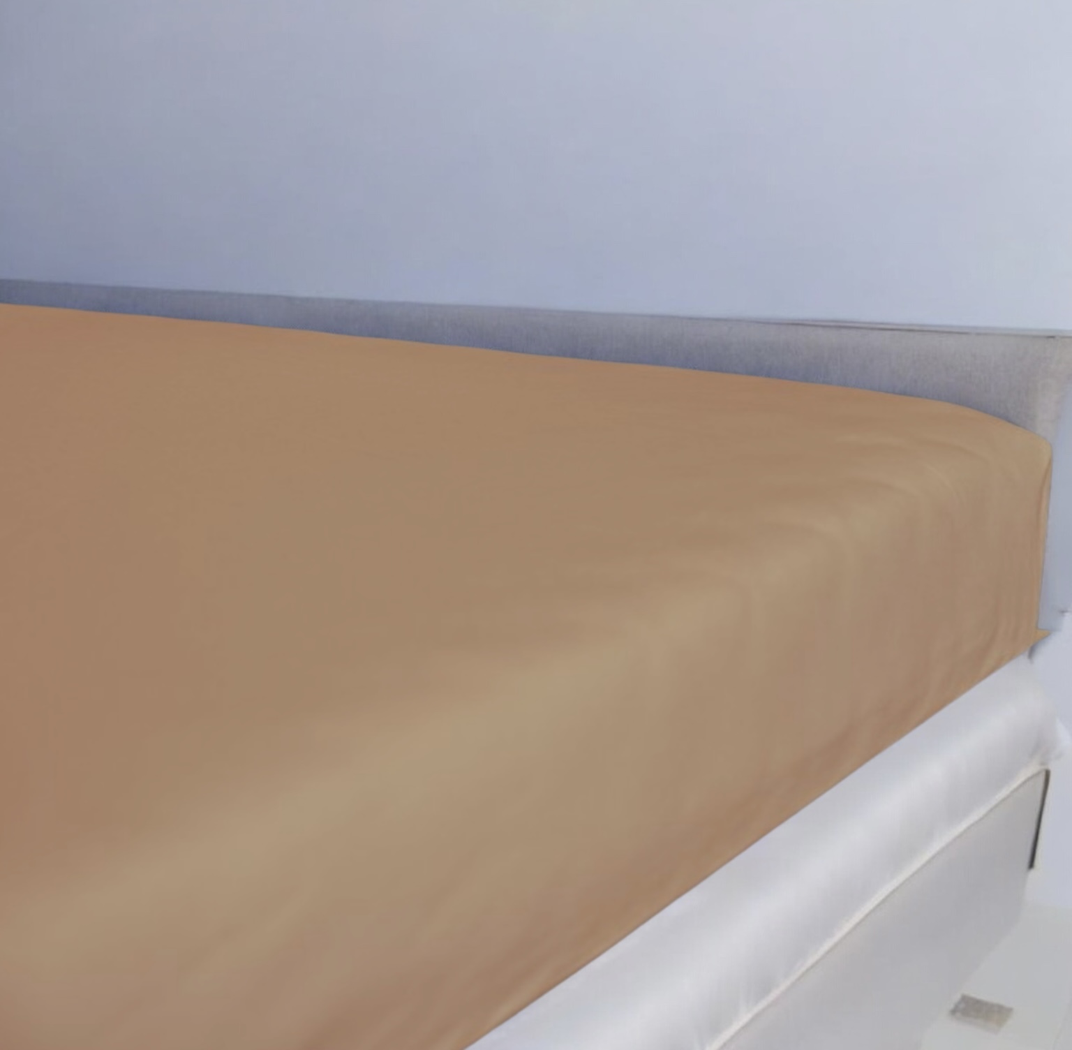 Fotografia produktu: Jersey plachta Didatex - LIGHT BROWN 30 Rozmer: 180x200 cm