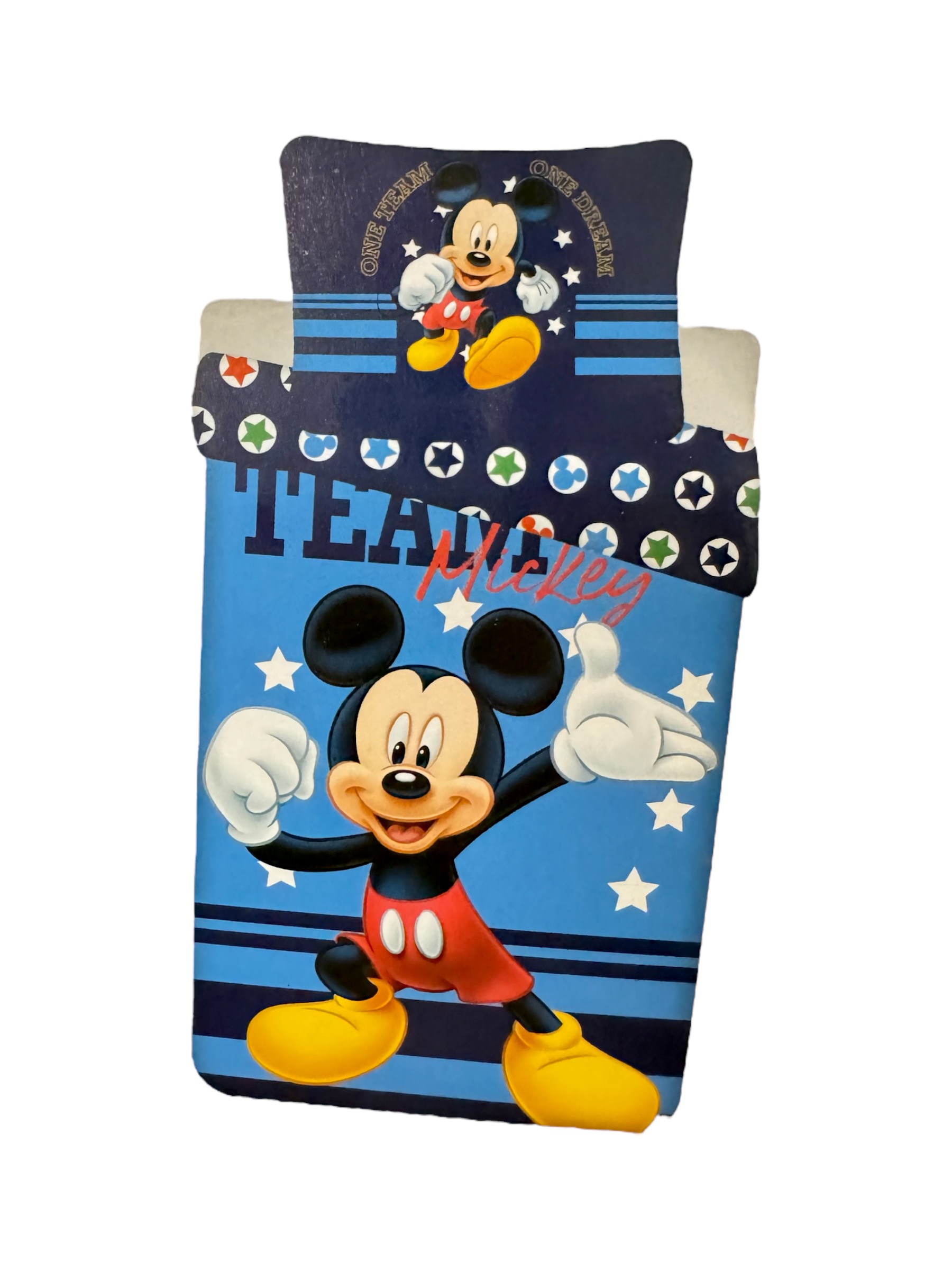 Fotografia produktu: DISNEY MICKEY MOUSE bavlnené obliečky Obsah balenia: Štandardný rozmer 1x 140x200 + 1x 70x90
