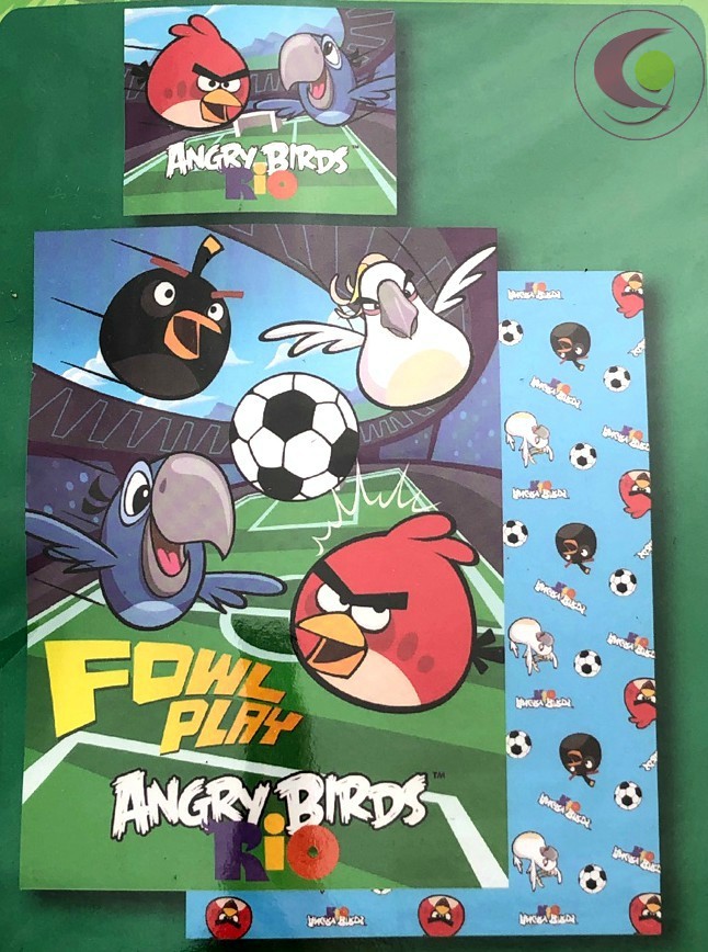 Fotografia produktu: DISNEY ANGRY BIRDS RIO bavlnené obliečky Obsah balenia: Štandardný rozmer 1x 140x200 + 1x 70x90