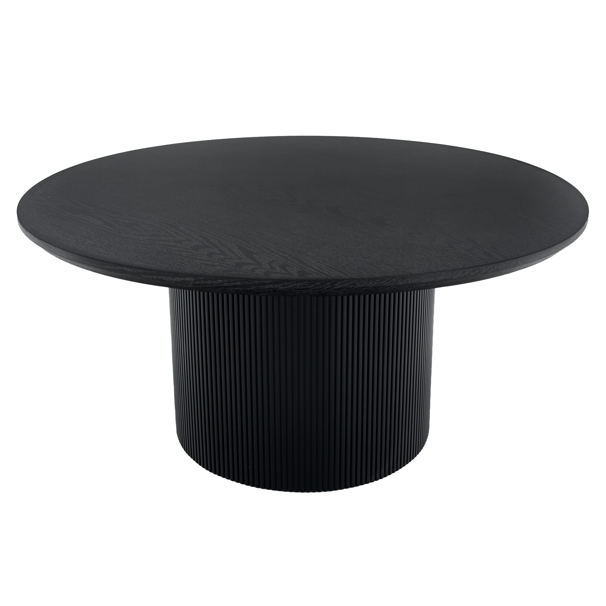 Fotografia produktu: Konferenčný stolík, čierna, priemer 80 cm, MAHIR TYP 2