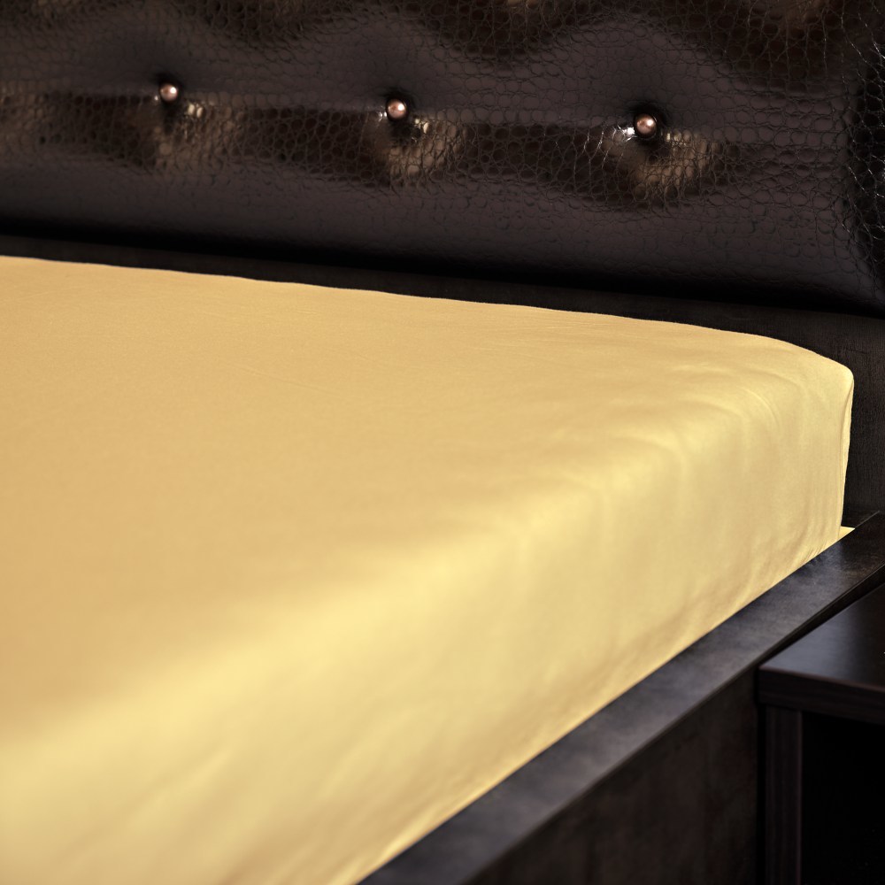 Fotografia produktu: Didatex Jersey plachta - cappuccino svetlá 30 Rozmer: 120x220 cm