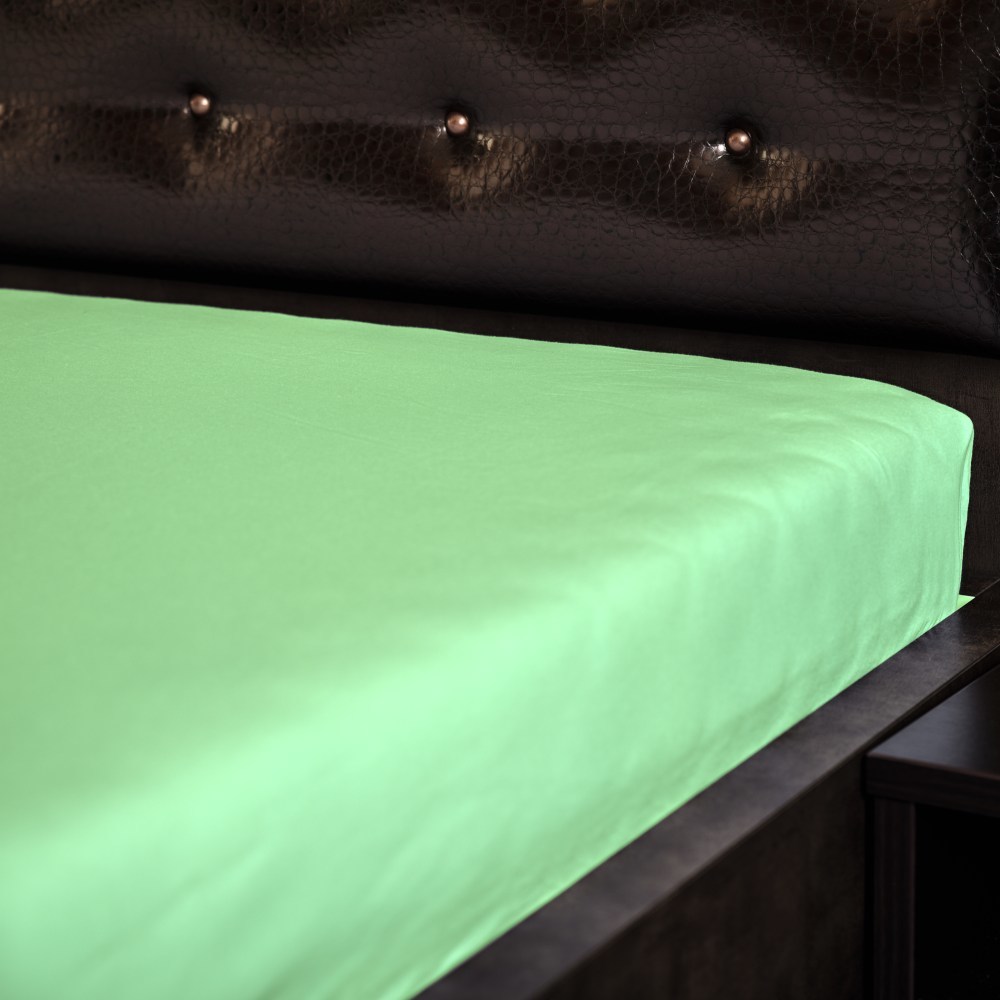 Fotografia produktu: Didatex Jersey plachta - zelená svetlá 4 Rozmer: 120x220 cm