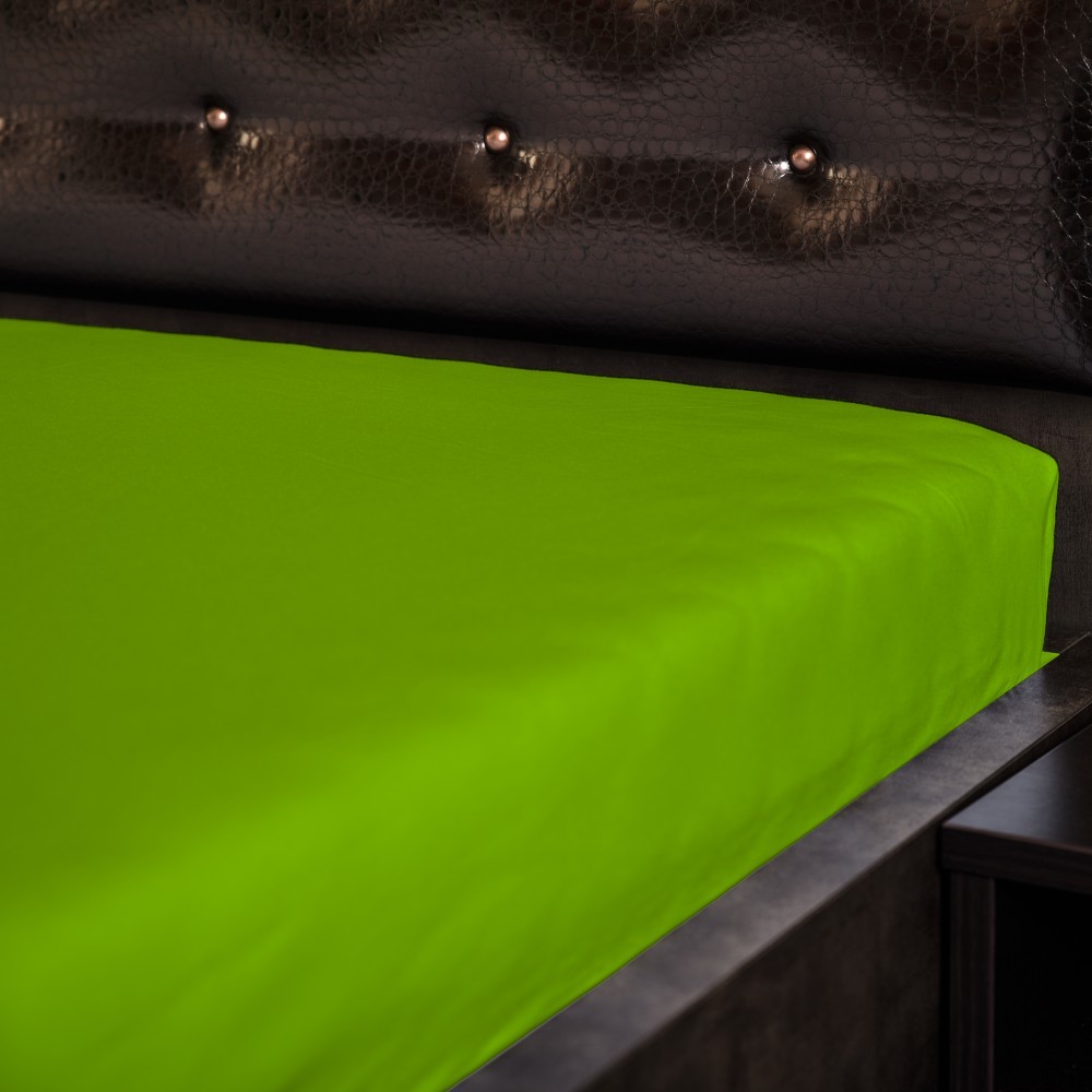Fotografia produktu: Didatex Jersey plachta - zelená tmavá 36 Rozmer: 120x220 cm