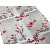 PVC obrus - Ružová harmónia