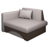 kubos new kreslo taupe hneda l 01