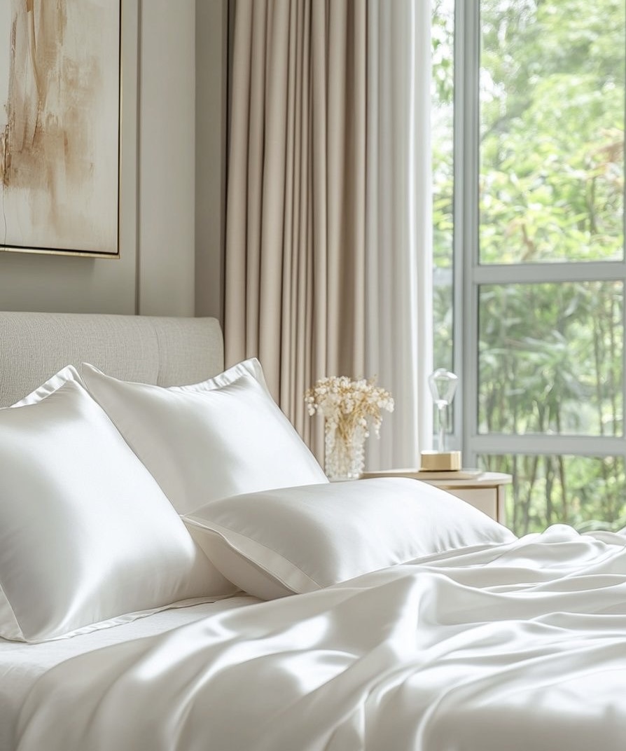 Jaký je rozdíl mezi saténem a mikrovláknem?