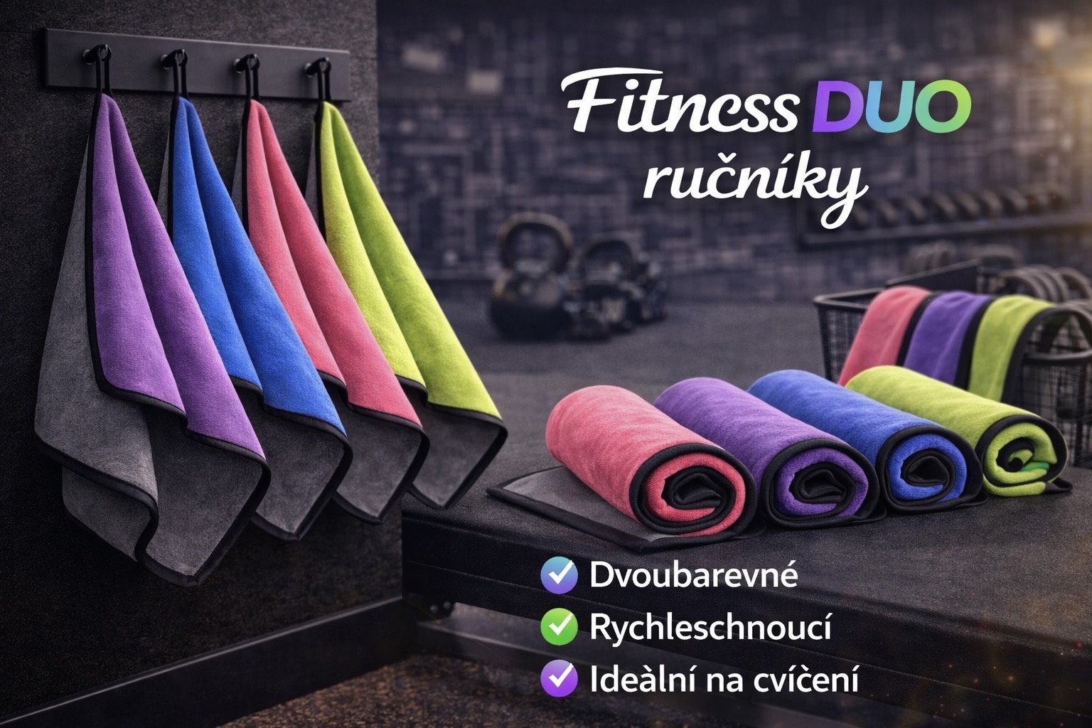 Fitness DUO ručniky