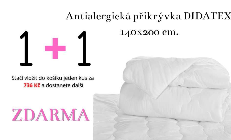 Antialergický přikrývka  1+1 zdarma