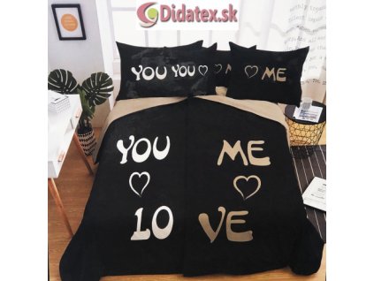 A-11 YOU AND ME LOVE foto povlečení 140x200 cm 6 Set Balení