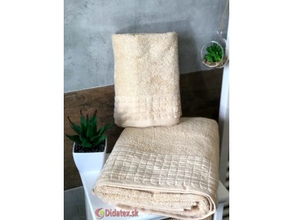 Exclusive froté ručník,osuška - cappuccino 50x90 cm