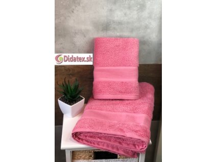 F-1 Froté ručník,osuška - Růžová