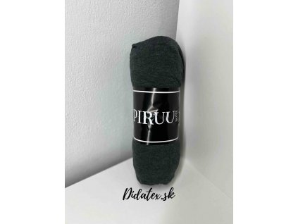 Jersey prostěradlo 90x200cm - Black