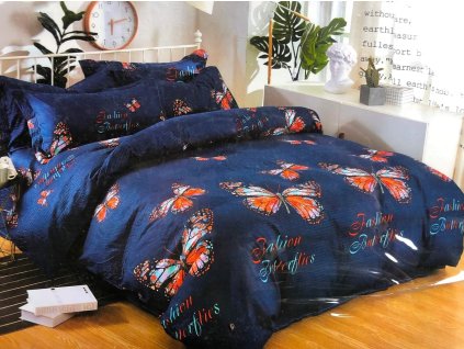 91 motyl krepove obliecky 7 set