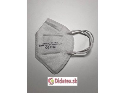 Respirátor FFP2 Bílý - 10ks
