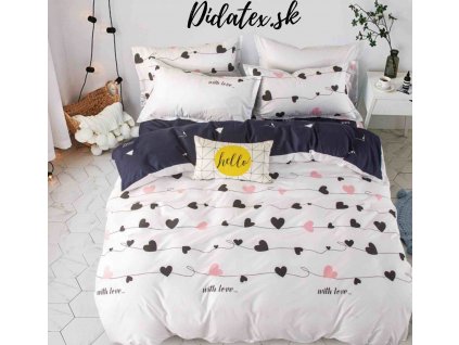WITH LOVE foto povlečení 140x200 cm 3 Set Balení