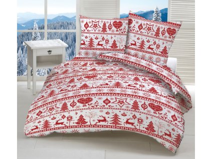 A1V- X-MAS bavlněné povlečení DeLuxe