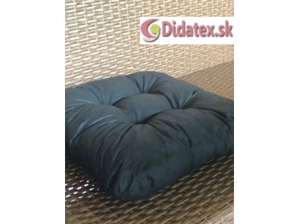 B - Podložka na židli - Černá