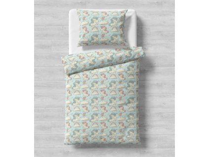 Jednodílné dětské bavlněné povlečení (Obsah balenia Detský rozmer 1x 90x135 + 1x 65x45)